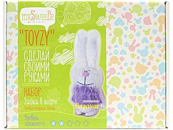 

Набор TOYZY "Зайка в кофте" - техника вязание