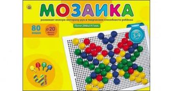 МОЗАЙКА ПЛАСТИКОВАЯ. 80 фишек,диаметр 20 мм (Арт.М-0165) МОЗАЙКА ПЛАСТИКОВАЯ. 80 фишек,диаметр 20 мм (Арт.М-0165)