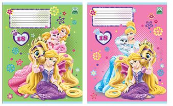 Тетр 18л скр А5 кл мел D3594/2-EAC Princess Тетр 18л скр А5 кл мел D3594/2-EAC Princess