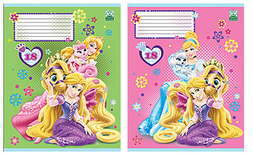 Тетр 18л скр А5 кл мел D3594/2-EAC Princess Тетр 18л скр А5 кл мел D3594/2-EAC Princess