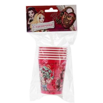 НАБОР ИЗ 6-ТИ БУМ. СТАКАНЧИКОВ "ВЕСЁЛЫЙ ПРАЗДНИК" ДИЗАЙН EVER AFTER HIGH В ПАК. в кор.6*24наб НАБОР ИЗ 6-ТИ БУМ. СТАКАНЧИКОВ "ВЕСЁЛЫЙ ПРАЗДНИК" ДИЗАЙН EVER AFTER HIGH В ПАК. в кор.6*24наб