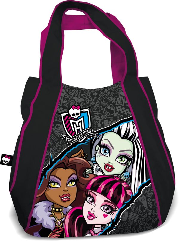 Сумка. Размер 34 x 28 x 6 см, упак. 4//48 шт. Monster High MHAA-UT1-5011B Сумка. Размер 34 x 28 x 6 см, упак. 4//48 шт. Monster High MHAA-UT1-5011B