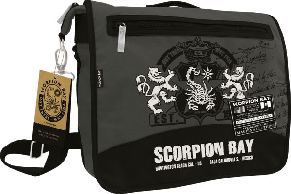 Сумка с карманом на молнии на верхнем клапане 29,5x36x11 (19) см Scorpion Bay SCBR-12T-4528 Сумка с карманом на молнии на верхнем клапане 29,5x36x11 (19) см Scorpion Bay SCBR-12T-4528