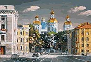 Живопись на холсте 40*50 см. Театральная площадь (100-AB) Живопись на холсте 40*50 см. Театральная площадь (100-AB)