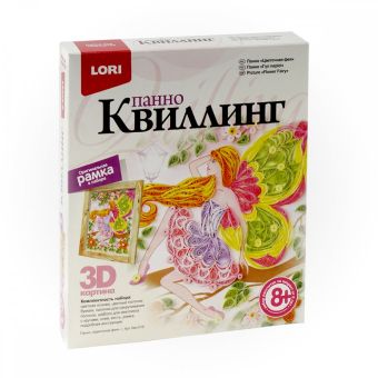 Квиллинг. Панно "Цветочная фея" Квиллинг. Панно "Цветочная фея"