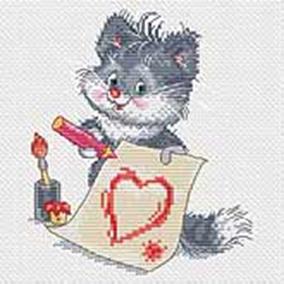 148-14 Котёнок-художник 148-14 Котёнок-художник