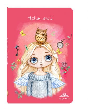 Блокнот. Ангел. Hello, owl! Блокнот. Ангел. Hello, owl!
