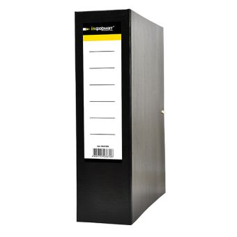 Короб архивный InФОРМАТ LITE А4 черный бумвинил 100 мм сборный Короб архивный InФОРМАТ LITE А4 черный бумвинил 100 мм сборный