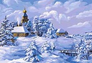 137-AB Зима в деревне 137-AB Зима в деревне