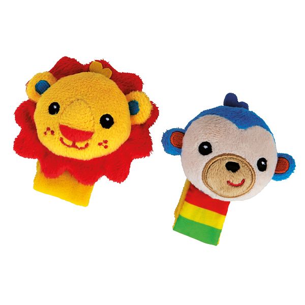 Набор Из 2-Х Погремушек-Браслетов "Умка" Fisher-Price (Львенок И Обезьянка) На Карт. В Кор.12Наб Набор Из 2-Х Погремушек-Браслетов "Умка" Fisher-Price (Львенок И Обезьянка) На Карт. В Кор.12Наб