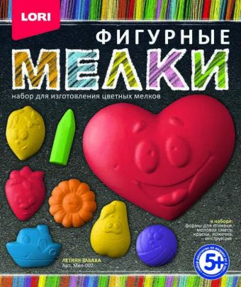 Мелки фигурные "Летняя забава" Мелки фигурные "Летняя забава"