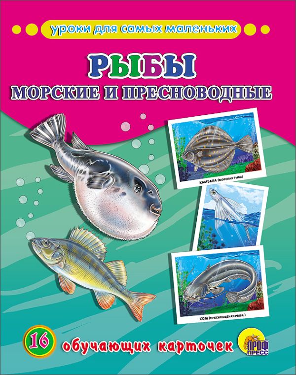 Zakazat.ru: Обучающие Карточки. Рыбы Морские И Пресноводные