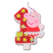 Свеча цифра №1_Peppa Pig