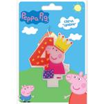Свеча цифра №4_Peppa Pig