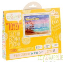 Набор TOYZY "Морской берег" - картина из шерсти