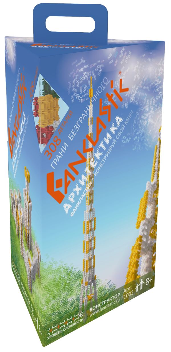 Конструктор Fanclastic ''Архитектика'' (308 дет.) Конструктор Fanclastic ''Архитектика'' (308 дет.)