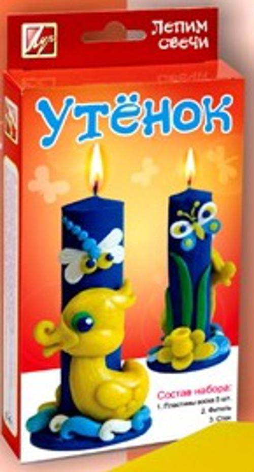 Набор д/творч. УТЕНОК лепим свечи Набор д/творч. УТЕНОК лепим свечи