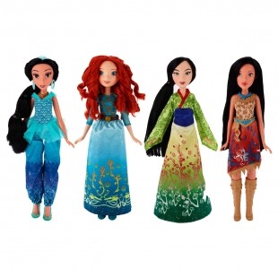 DISNEY PRINCESS Классическая модная кукла Принцесса. В ассортименте: Мулан, Жасмин, Мерида, Покахонтас (B6447) DISNEY PRINCESS Классическая модная кукла Принцесса. В ассортименте: Мулан, Жасмин, Мерида, Покахонтас (B6447) DISNEY PRINCESS