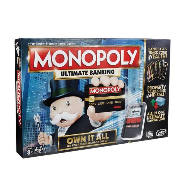 Настольная игра «Монополия» (с банковскими картами). MONOPOLY