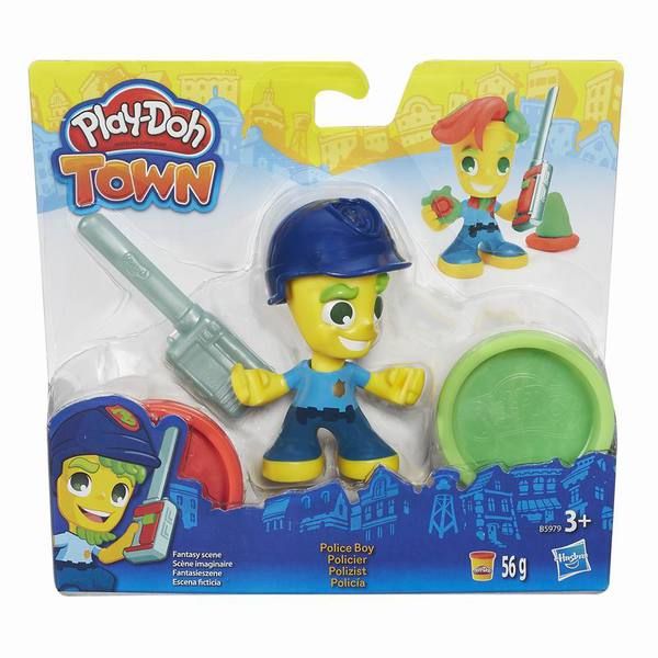 

Игровой набор для лепки Play-Doh Город. Фигурки
