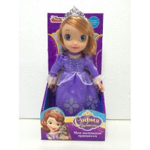 КУКЛА "МУЛЬТИ-ПУЛЬТИ" DISNEY ПРИНЦЕССА. СОФИЯ 30СМ РУССИФИЦ. МЯГКОЕ ТЕЛО В РУСС. КОР. в кор.2*12шт