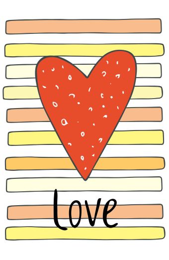 Блокнот для записей "Love" (А5) Блокнот для записей "Love" (А5)
