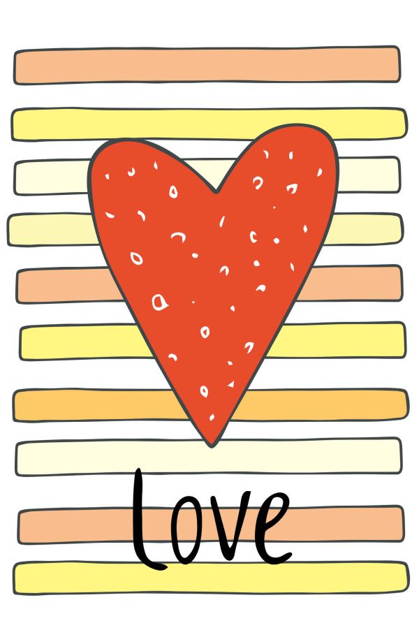 Блокнот для записей "Love" (А5) Блокнот для записей "Love" (А5)