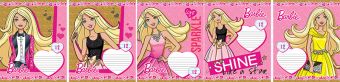 Тетр 12л скр А5 лин B910/5-EAC полн УФ лак Barbie Тетр 12л скр А5 лин B910/5-EAC полн УФ лак Barbie