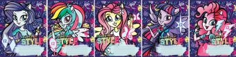 Тетр 12л скр А5 лин EG17/5-EAC полн УФ лак Equestira Girls Тетр 12л скр А5 лин EG17/5-EAC полн УФ лак Equestira Girls