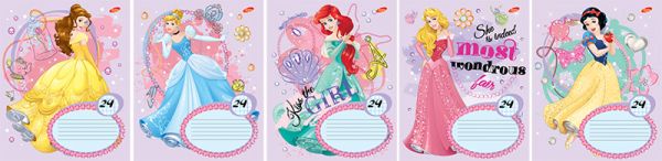 Тетр 24л скр А5 лин D3746/5-EAC полн УФ лак Princess Тетр 24л скр А5 лин D3746/5-EAC полн УФ лак Princess
