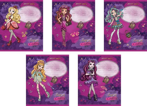 Тетрадь ученическая,12л Ever After High (КосЛинейка) Тетрадь ученическая,12л Ever After High (КосЛинейка)