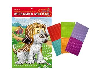 МОЗАИКА МЯГКАЯ. формат А4 (29.5х20 см) СОБАЧКА (Арт. М-4741) МОЗАИКА МЯГКАЯ. формат А4 (29.5х20 см) СОБАЧКА (Арт. М-4741)