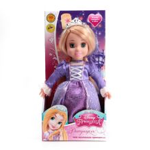 КУКЛА "МУЛЬТИ-ПУЛЬТИ" DISNEY ПРИНЦЕССА. РАПУНЦЕЛЬ 30СМ ОЗВУЧ., МЯГКОЕ ТЕЛО В РУСС. КОР. в кор.2*12шт