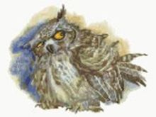 Мозаика на подрамнике. Бубо Бубо (093-ST-S)