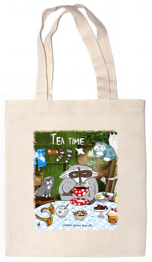 Сумка. Tea time (35х39см, ручки 53см)