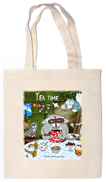 Сумка. Tea time (35х39см, ручки 53см) Сумка. Tea time (35х39см, ручки 53см)