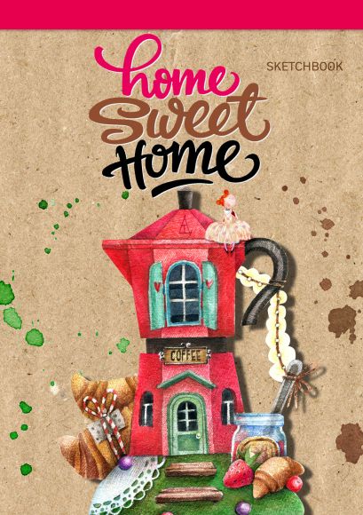 Блокнот. Home sweet home! Coffee (А5 альбомный формат) - фото 1