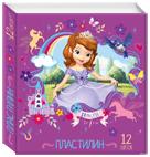 Пластилин 12 цветов Disney "София" Пластилин 12 цветов Disney "София"