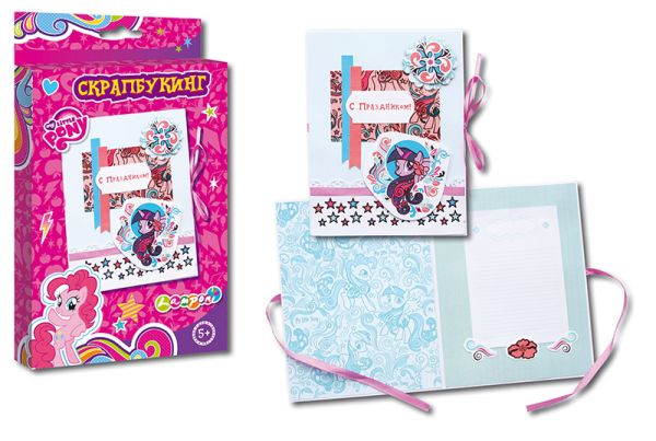 

MPCA-UA1-SCB1-BOX Набор для детского творчества. Скрапбукинг., My Little Pony