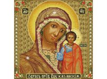 Мозаика на подрамнике. Икона Божией матери Казанская (071-ST-S)