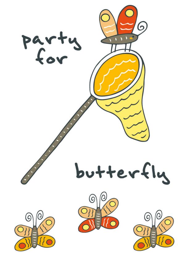 Блокнот для записей "Party for butterfly" (A6) Блокнот для записей "Party for butterfly" (A6)