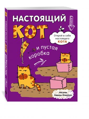 Блокнот. Настощий кот и пустая коробка Блокнот. Настощий кот и пустая коробка
