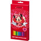 Цв.карандаши 12цв. Disney "Минни" Цв.карандаши 12цв. Disney "Минни"