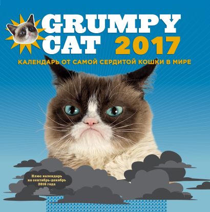 Grumpy Cat 2017. Календарь от самой сердитой кошки в мире - фото 1