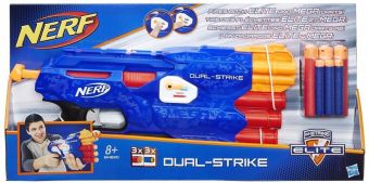 NERF ЭЛИТ Двойной выстрел (бластер) (B4620) NERF ЭЛИТ Двойной выстрел (бластер) (B4620) NERF