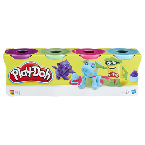 

Play-Doh Пластилин: Набор из 4 баночек пластилина