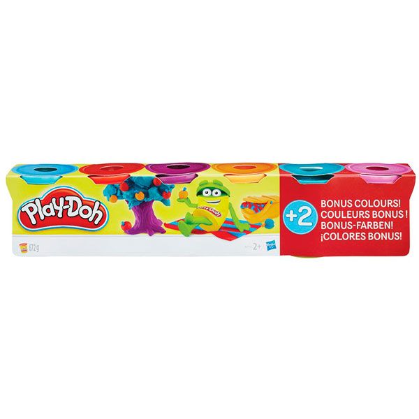 Play-Doh Набор Плэй-До "4+2" (B6752) Play-Doh Набор Плэй-До "4+2" (B6752) PLAY-DOH