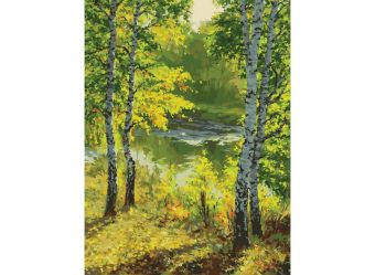 Живопись на картоне 30*40 Подмосковье (3040-CS) Живопись на картоне 30*40 Подмосковье (3040-CS)