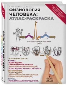 Физиология человека: атлас-раскраска