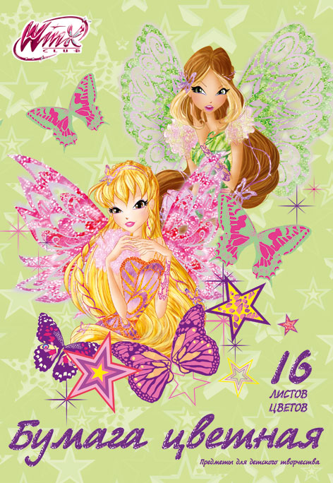 Бум цв д/дет тв 16цв 16л скр 200*285 WC8-EAC Winx Club Бум цв д/дет тв 16цв 16л скр 200*285 WC8-EAC Winx Club